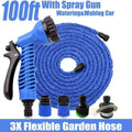 100ft Expandable Flexible Magic Water Hose Pipe with Spray Nozzle | 30M Lightweight Garden Hose