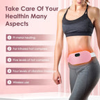 Electric Heating Pad for Period Pain Relief – Portable Cramp Relief Belt for Women