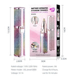 Rechargeable Eyebrow & Facial Hair Trimmer with 2 Heads