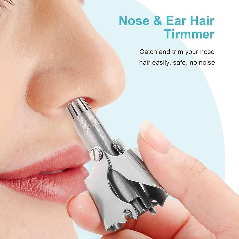 Stainless Steel Nose & Ear Hair Trimmer