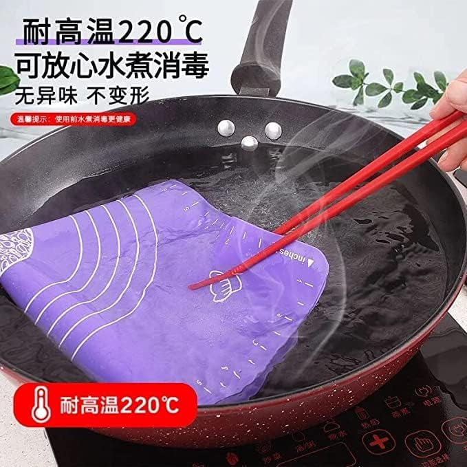 Silicone Mat for Roti Rolling & Pastry – Non-Stick Fondant Baking Sheet