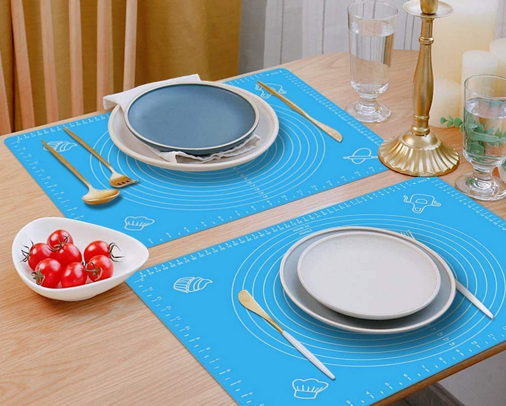 Silicone Mat for Roti Rolling & Pastry – Non-Stick Fondant Baking Sheet