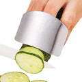 Stainless Steel Finger Guard  – Adjustable Kitchen Knife Protector for Safe Slicing