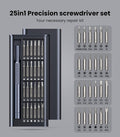 Magnetic Screwdriver Set 25-in-1 | Mini Tool Kit
