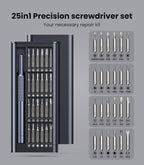 Magnetic Screwdriver Set 25-in-1 | Mini Tool Kit