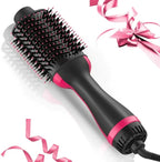 One-Step Hair Dryer Brush – Hot Air Styler, Volumizer, Straightener & Curler in One