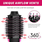 One-Step Hair Dryer Brush – Hot Air Styler, Volumizer, Straightener & Curler in One