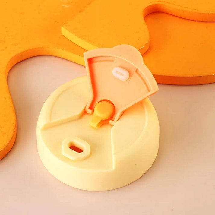 HOHO 2-in-1 Glass Sipper Bottle – 400 ml (Random Colour)