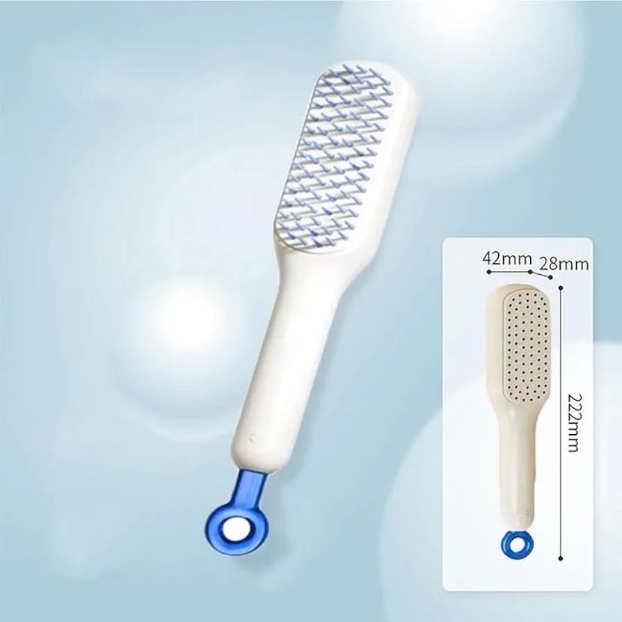 Self-Cleaning Hair Brush – One-Click Comb for Easy, Gentle Styling