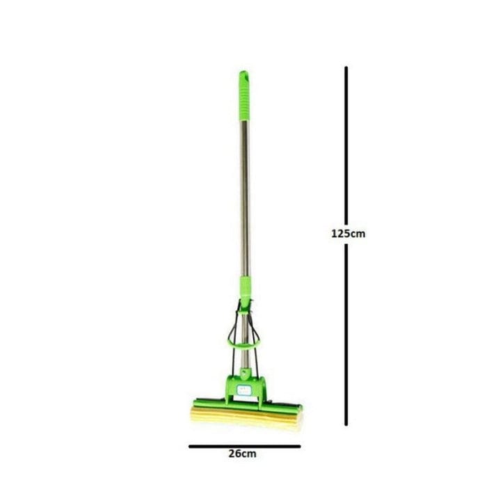 Single Roller PVA Sponge Floor Mop – Effortless Deep Cleaning for All Floors