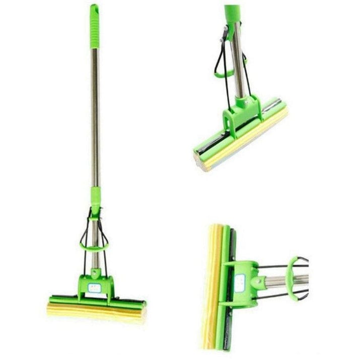 Single Roller PVA Sponge Floor Mop – Effortless Deep Cleaning for All Floors