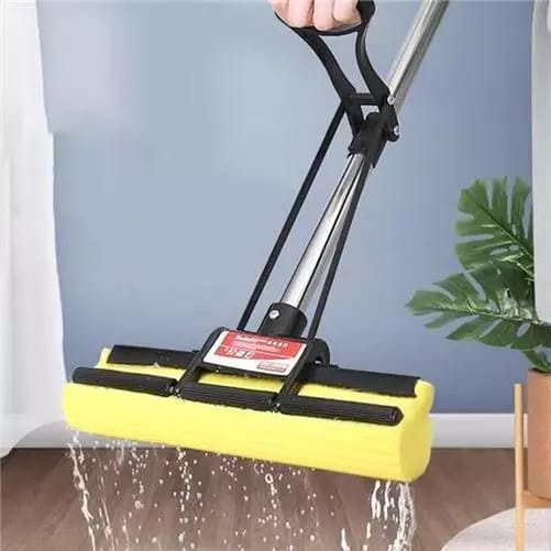Single Roller PVA Sponge Floor Mop – Effortless Deep Cleaning for All Floors