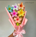 POOKIE Flower Hair Claw Clips – Pack of 2 (Random Colours)