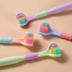3-Sided Ultra-Soft Toothbrush – Gentle & Efficient Cleaning for Adults