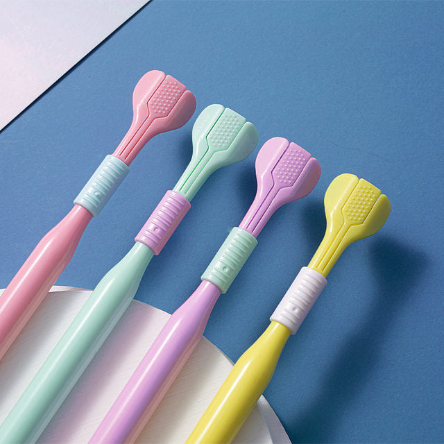 3-Sided Ultra-Soft Toothbrush – Gentle & Efficient Cleaning for Adults