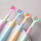 3-Sided Ultra-Soft Toothbrush – Gentle & Efficient Cleaning for Adults