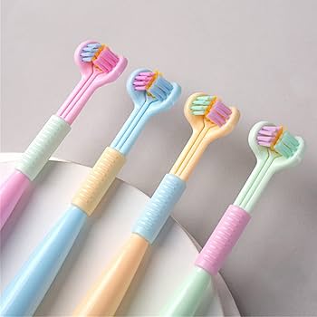 3-Sided Ultra-Soft Toothbrush – Gentle & Efficient Cleaning for Adults