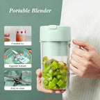 Portable Cup Juicer Blender Bottle – 6 Blades, Rechargeable Smoothie Maker