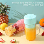 Portable Cup Juicer Blender Bottle – 6 Blades, Rechargeable Smoothie Maker