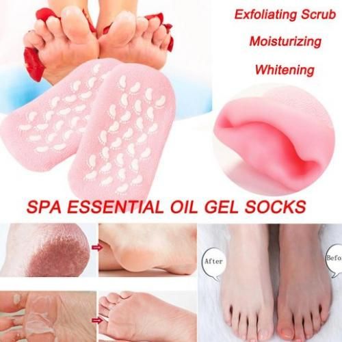 Moisturizing Spa Gel Socks – Cracked Heel Repair Socks