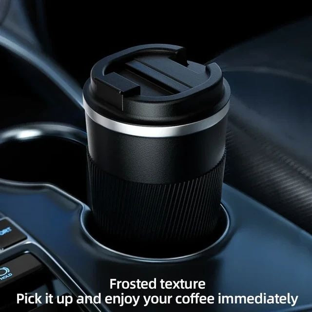 Spill-Proof Travel Mug – 12oz of Pure Coffee Power, Hot or Iced