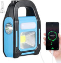 Rechargeable Solar Camping Light – Waterproof LED Portable Lamp with USB Charging