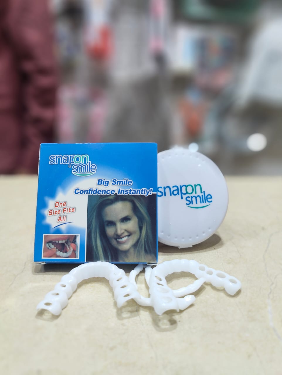 Silicone Imitation Braces – Snap-On Smile Decorative Fake Teeth Kit (Reusable & Safe)