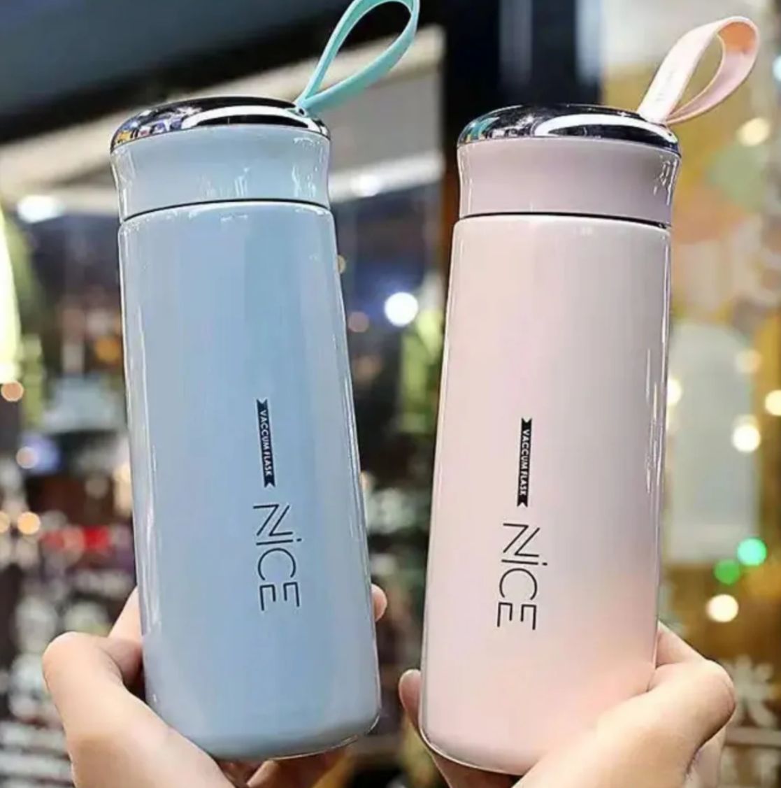 400 ml Vacuum Flask – Hot & Cold Tea/Coffee Bottle (Random Color)