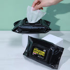 Shoe Shine Wipes – 80 Pre‑Moistened Towelettes for Quick Shoe Cleaning