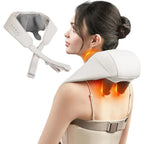 MM5141 Shoulder & Back Massager with Heat – 6D Shiatsu Neck Relief Device