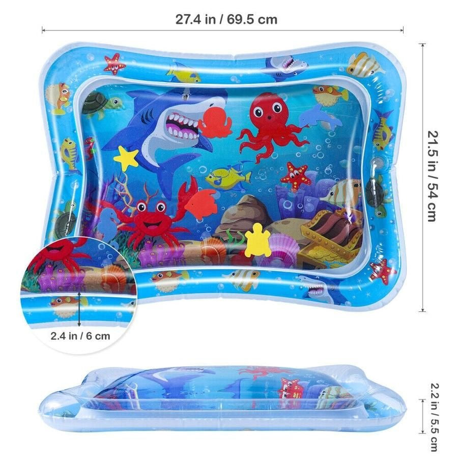 Infinno Inflatable Tummy Time Water Play Mat – Sensory Development