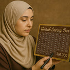 Umrah Savings Box – Islamic Coin Bank for Daily Charity & Travel Savings