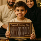 Umrah Savings Box – Islamic Coin Bank for Daily Charity & Travel Savings
