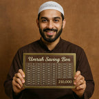 Umrah Savings Box – Islamic Coin Bank for Daily Charity & Travel Savings