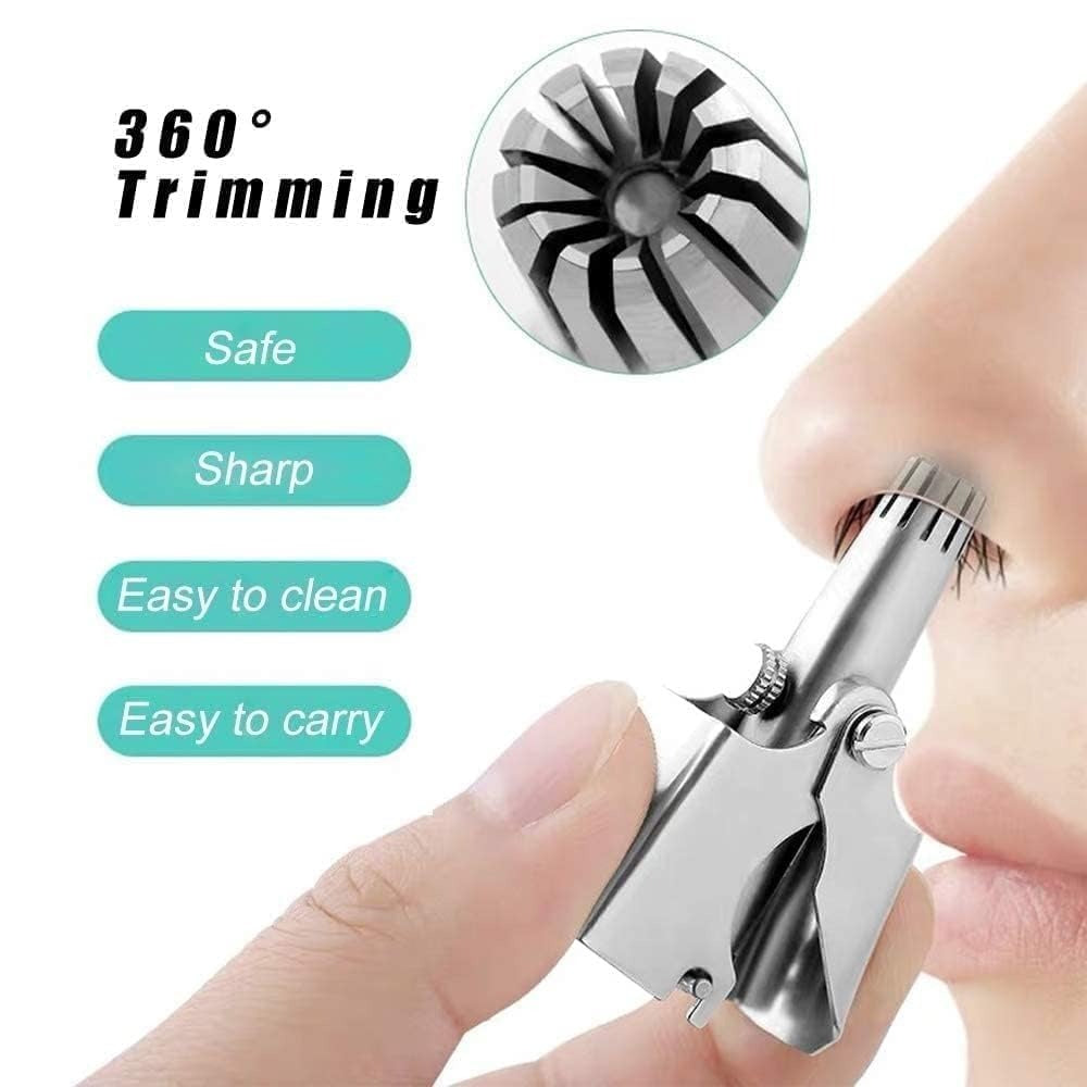 Stainless Steel Nose & Ear Hair Trimmer
