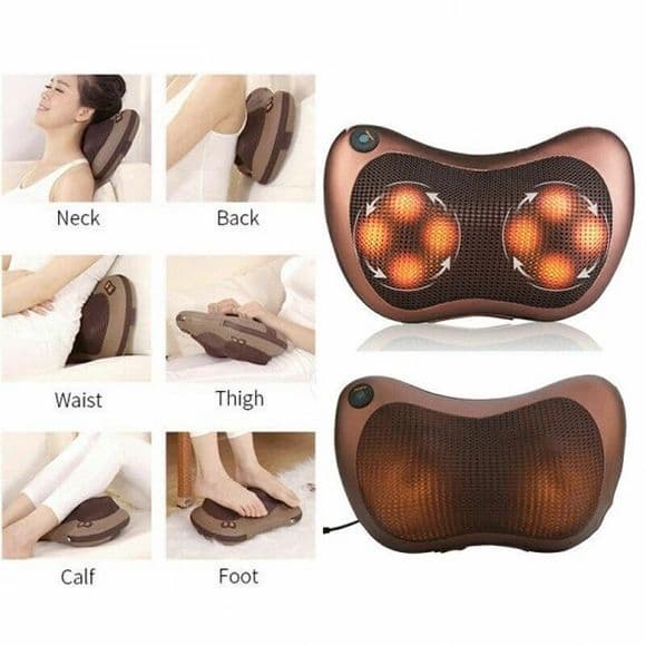 Car Massager Pillow – Electric Back, Neck & Shoulder Massage Cushion