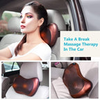 Car Massager Pillow – Electric Back, Neck & Shoulder Massage Cushion