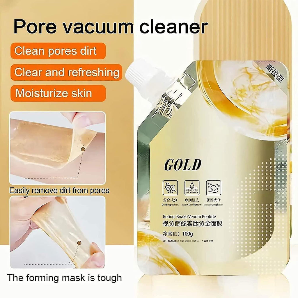 Retinol Gold Face Mask – Deep Moisturizing & Brightening