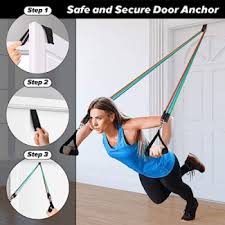 11‑Piece Resistance Band Set – 5-in-1 Fitness Tubes with Handles, Door Anchor & Ankle Straps