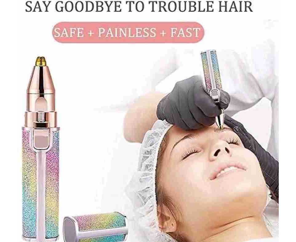 Flawless 2-in-1 Trimmer – Battery Operated Hair Remover