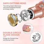 Flawless 2-in-1 Trimmer – Battery Operated Hair Remover