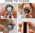 Rechargeable Flawless Facial Hair Remover with USB Cable