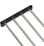 Stainless Steel Shoe Rack – 5 Tiers Heavyweight Shoe Stand & Organizer