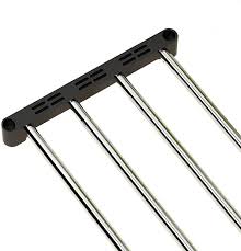 Stainless Steel Shoe Rack – 5 Tiers Heavyweight Shoe Stand & Organizer