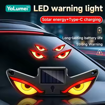 Devil Eyes LED Car Window Light